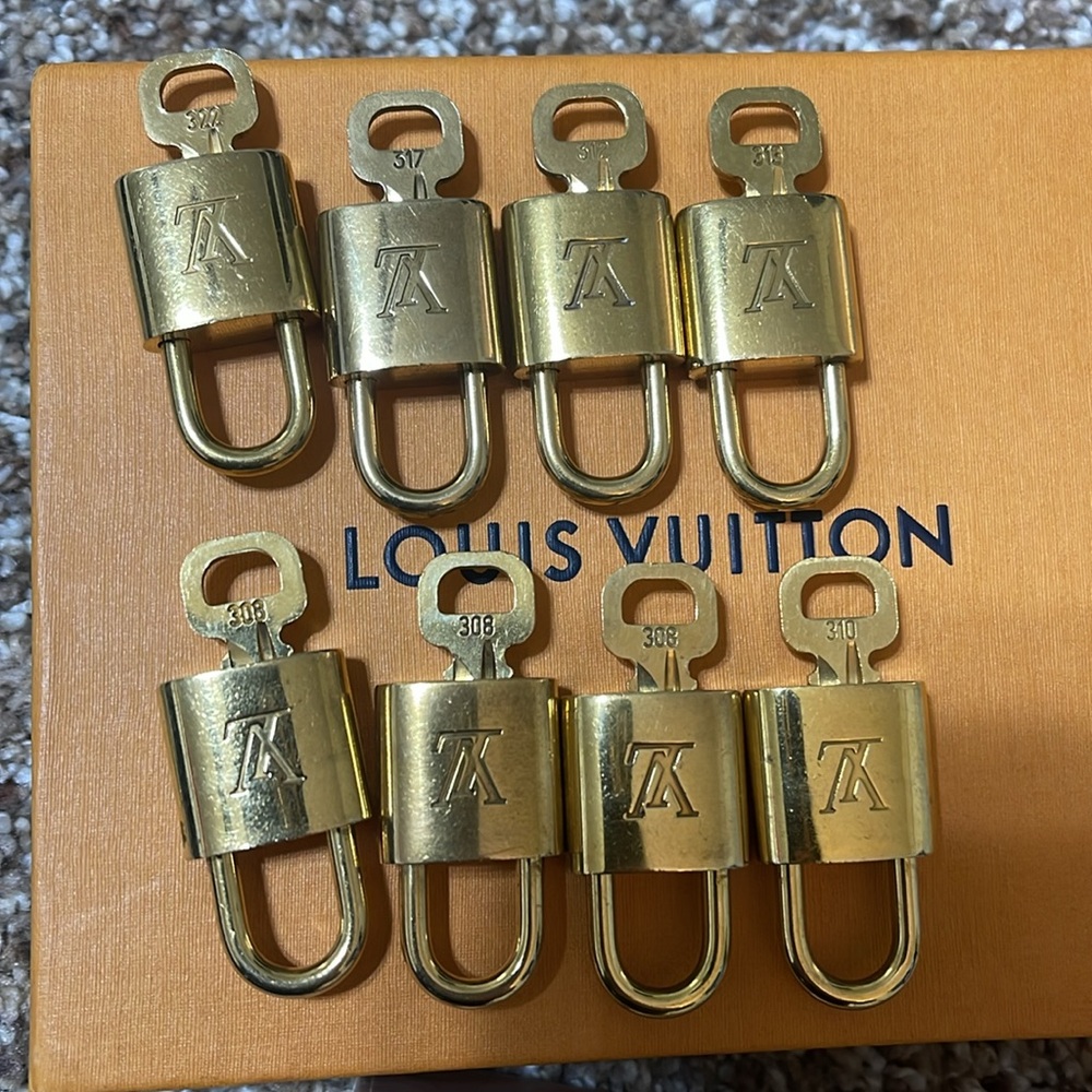 Authentic Louis Vuitton Keys and Locks - Picture 2 of 7